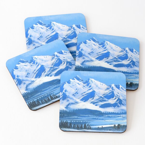 Item preview, The mountains in the snow designed and sold by realiten.