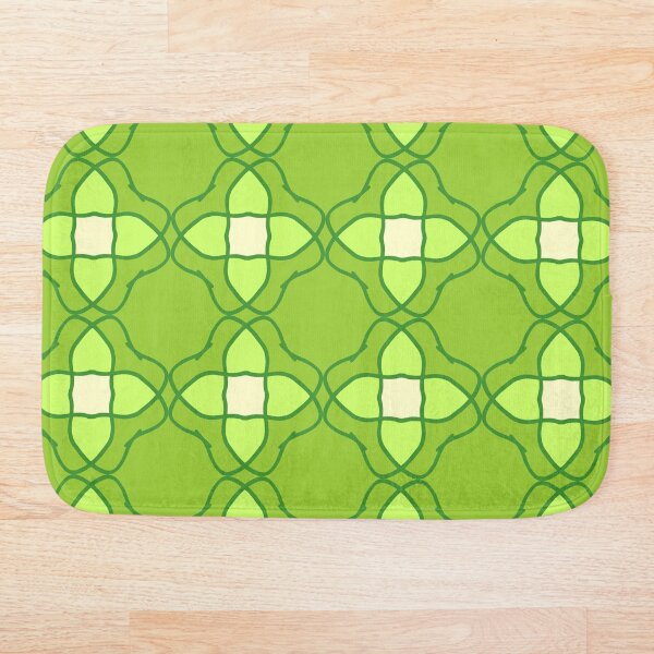 Item preview, green olive colour vintage floral interior seamless background designed and sold by GoArdWork.