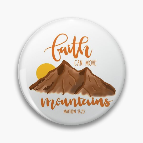 Item preview, Faith Can Move Mountains  designed and sold by rayofsunsineart.