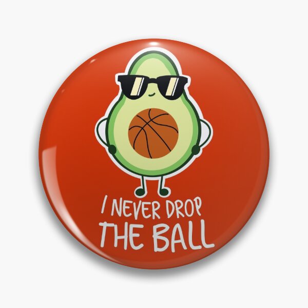 Item preview, Cool Funny Avocado Basketball  designed and sold by champagnemoment.
