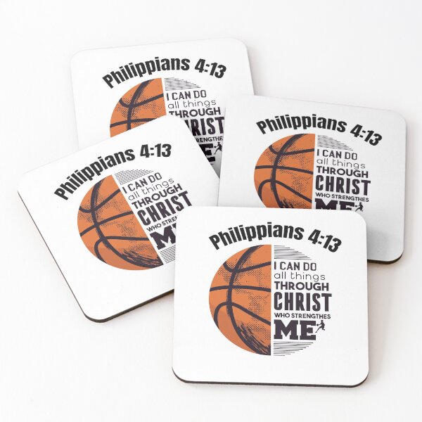 Item preview, I Can Do All Things - Basketball designed and sold by Marathon-Runner.