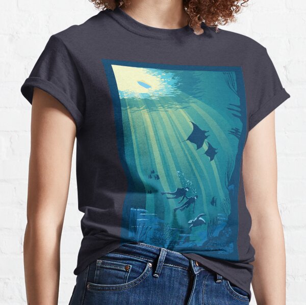 Deep Blue Classic T-Shirt