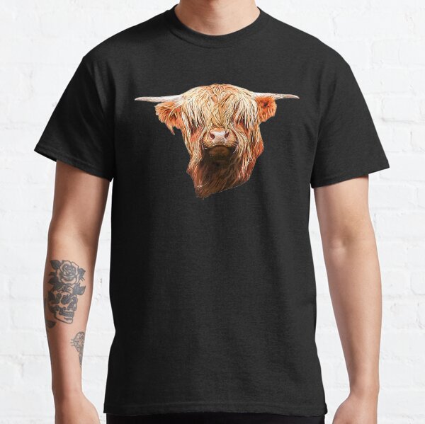 highland cattle t shirt