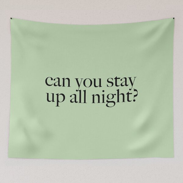 Item preview, Can You Stay Up All Night? 34+35 designed and sold by KaiDee.