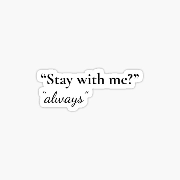 Hunger games quote Sticker