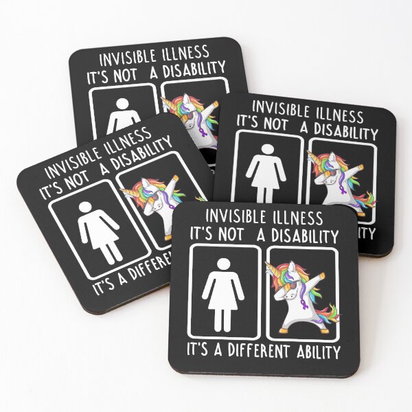 Item preview, Invisible Illness It's not a Disability It's a different Ability designed and sold by DianabellShop.