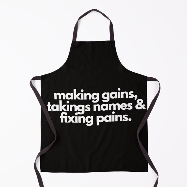 Item preview, Funny Physical Therapist - making gains, taking names, fixing pains designed and sold by CulturalMesh.