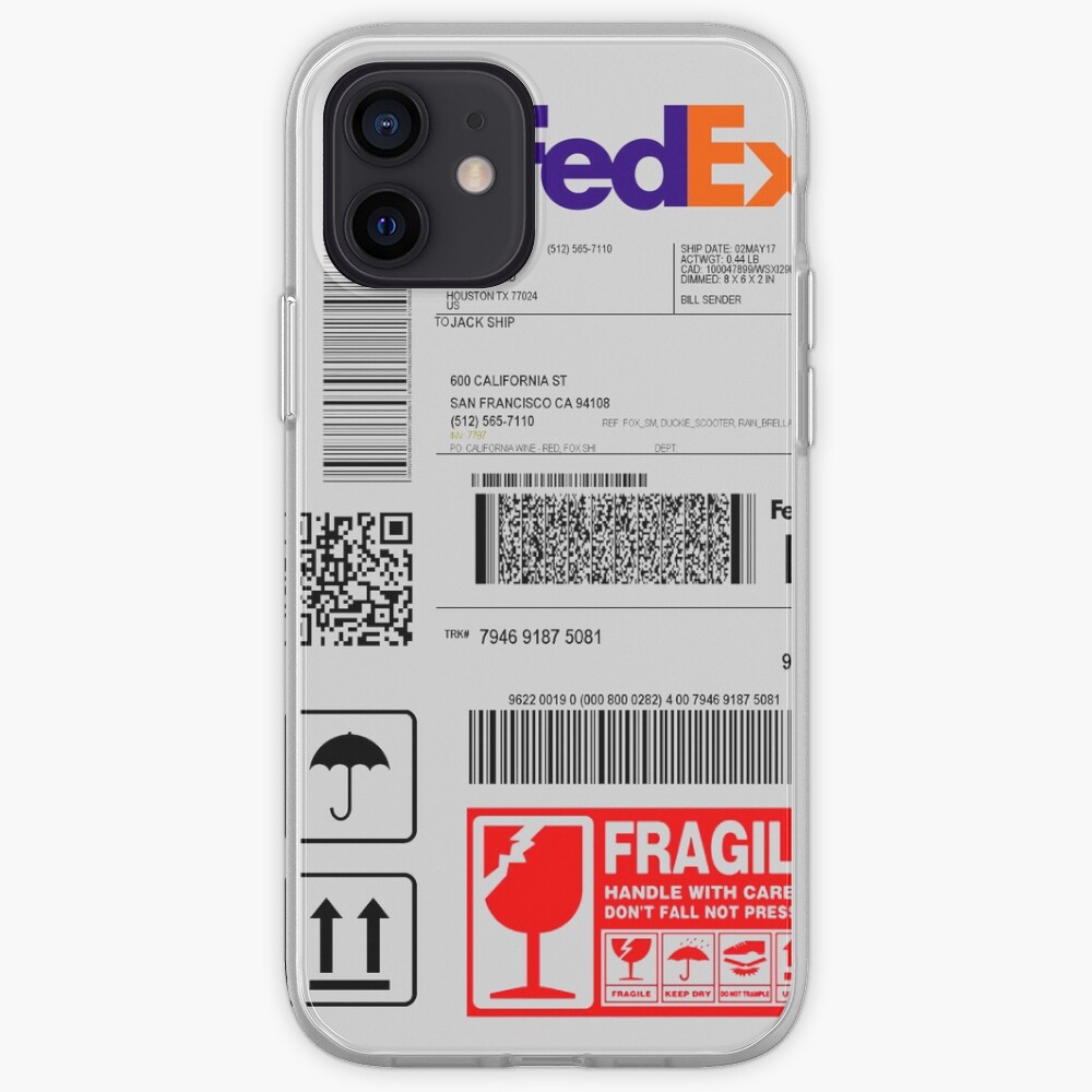 "Shipping Label" iPhone Case & Cover by CommitTEE Redbubble