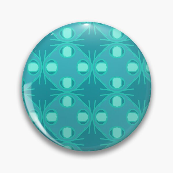 Item preview, blue turquoise aqua menthe vintage floral interior seamless background designed and sold by GoArdWork.