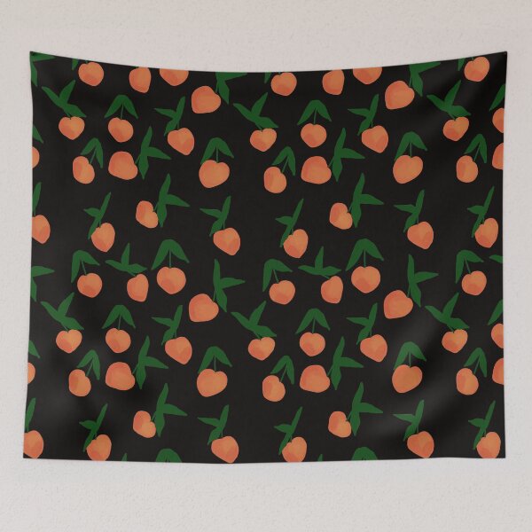 Item preview, peach peaches pattern designed and sold by virillanissa.