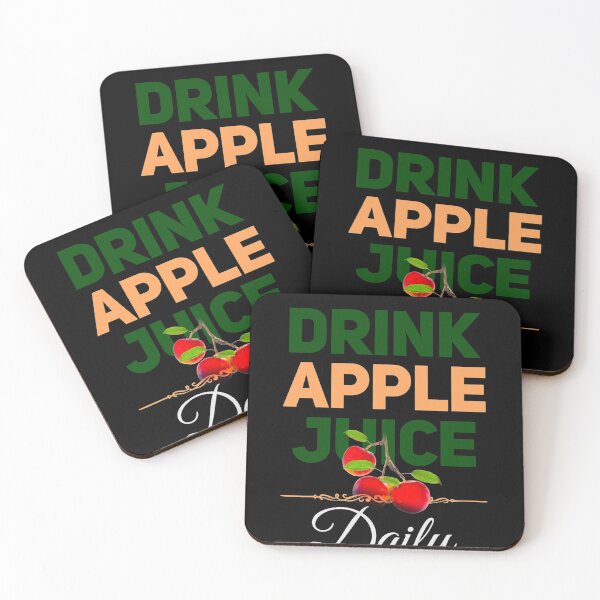 Item preview, Drink apple juice daily designed and sold by mwebba2005.