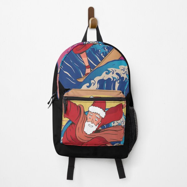 Item preview, Christmas Santa Surfing On The Waves designed and sold by artado.