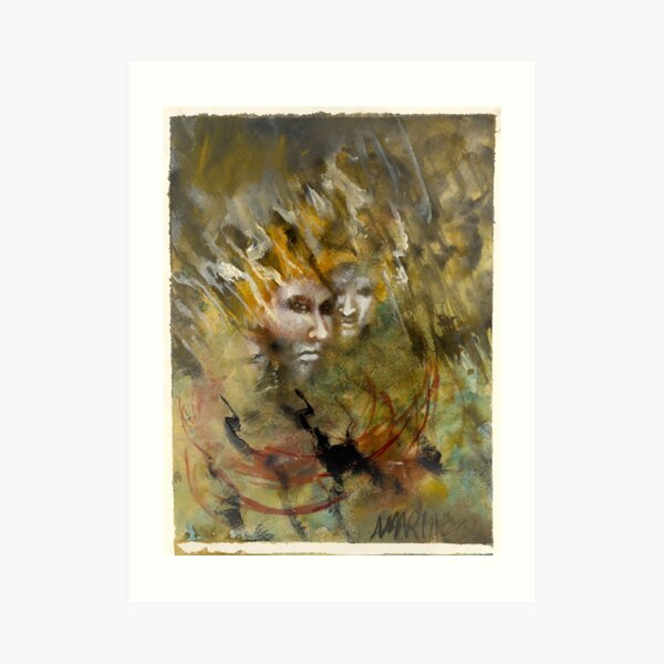 Final: See Nothing, Say Nothing- Louisville Art Print