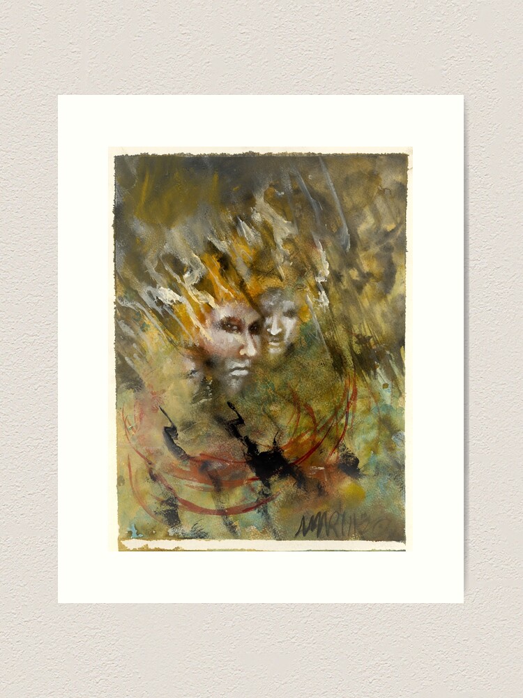 Alternate view of Final: See Nothing, Say Nothing- Louisville Art Print