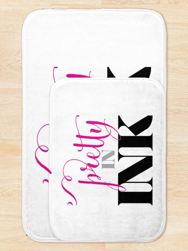 Thumbnail 5 of 6, Bath Mat, Pretty In Ink designed and sold by connie campbell.