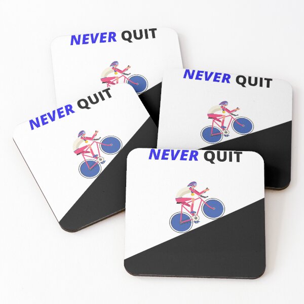 Item preview, NEVER QUIT designed and sold by MuscleCarTs.