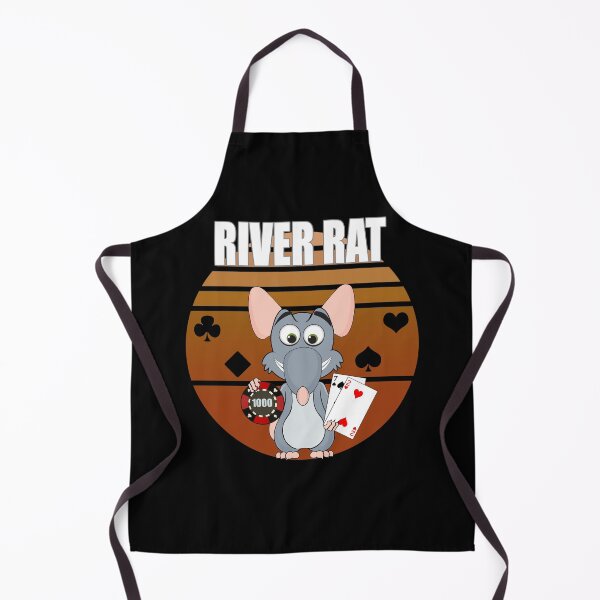 Artikelvorschau, River Rat - Lustiges Poker Design entworfen und verkauft von CarrieTDesigns.