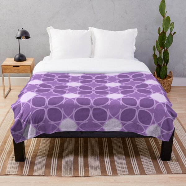 Item preview, purple magenta violet lavender mandala floral creative seamless pattern background designed and sold by GoArdWork.