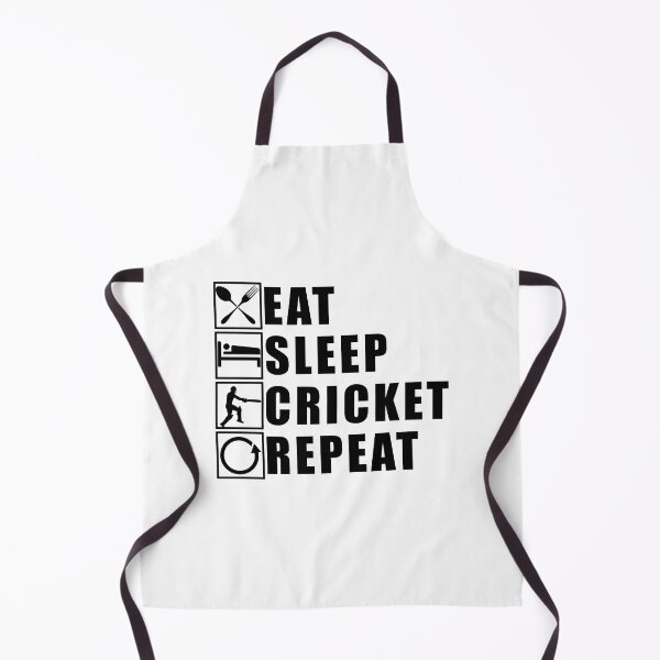 Item preview, Eat Sleep Cricket Repeat designed and sold by Adel Qasem.