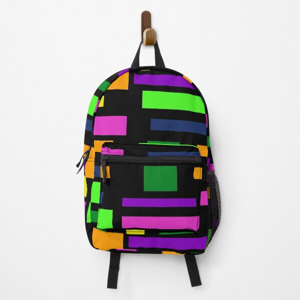Item preview, Happy Colors In Horizontal Lines designed and sold by KeksWorkroom.