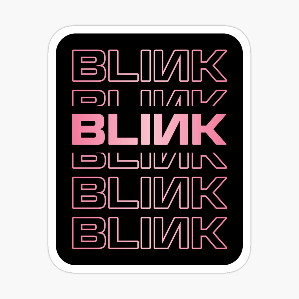 Blackpink Stickers Blink At Heart Sticker Cute Kpop Etsy | Hot Sex Picture