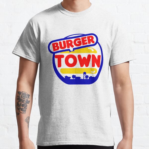 burger town t shirt