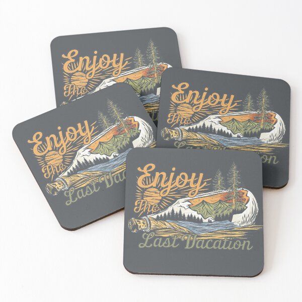Item preview, Enjoy The Last vacation designed and sold by WoodenGrafis.
