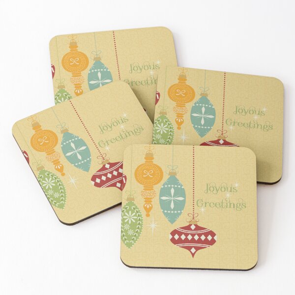 Item preview, Joyous Greetings Vintage Christmas Ornaments designed and sold by Sheri42.