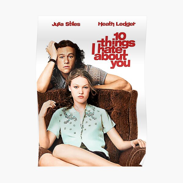 10 things I hate about you Poster Poster