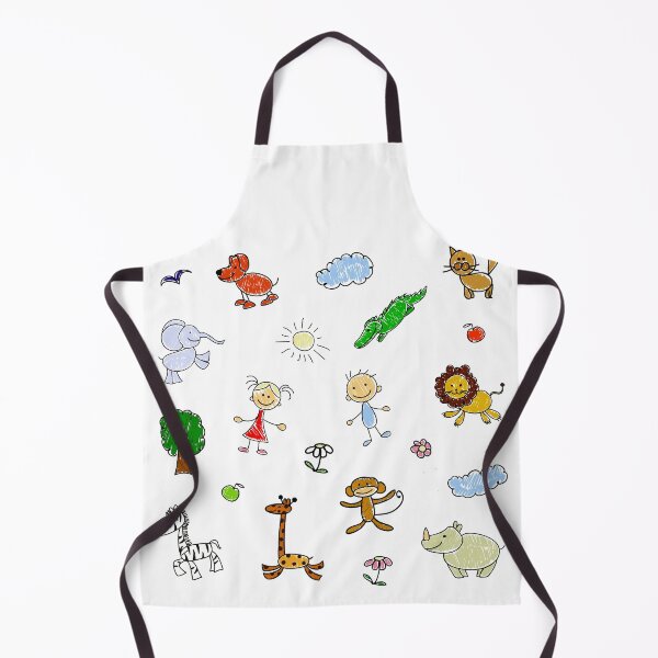 Item preview, Kids & Zoo Animals Sticker Pack (Children And Zoo Animals Pattern) designed and sold by Harold Guillory.