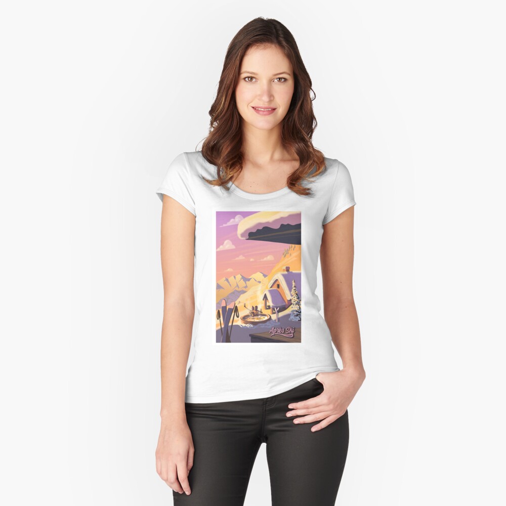 Item preview, Fitted Scoop T-Shirt designed and sold by SFDesignstudio.