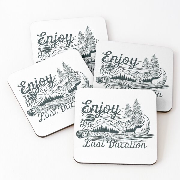 Item preview, Enjoy the last vacation designed and sold by WoodenGrafis.