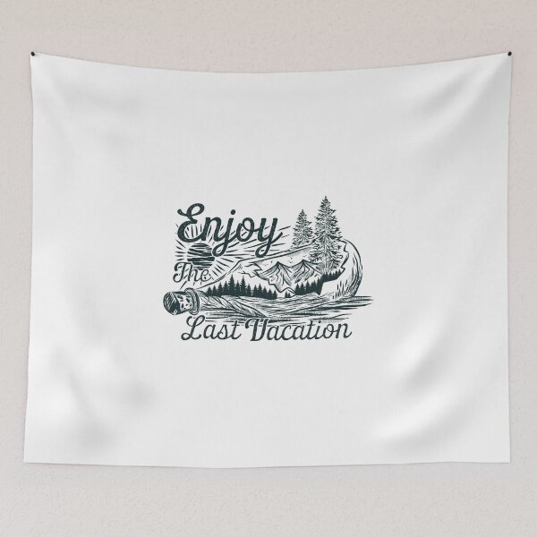 Item preview, Enjoy the last vacation designed and sold by WoodenGrafis.