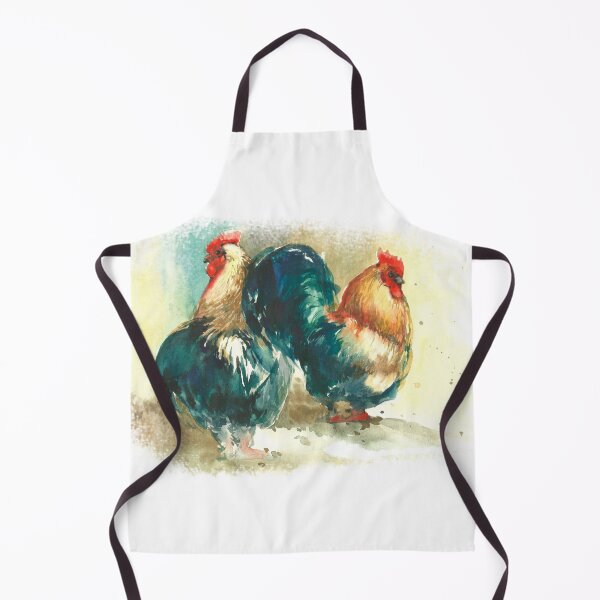 Item preview, Cocks . Watercolor .  designed and sold by fuzzyfox.