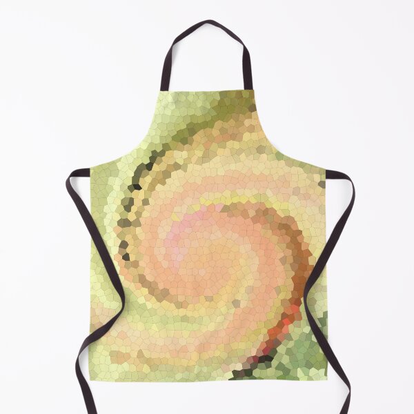 Item preview, Multicolored mosaic in pink and yellow - green tones .  designed and sold by fuzzyfox.