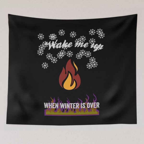 Item preview, Wake me up when winter is over designed and sold by liSTalvENT.