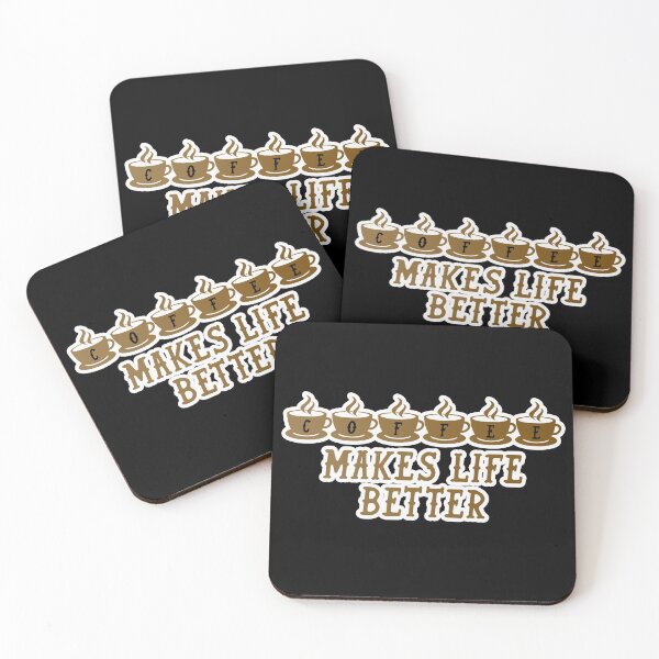 Item preview, Coffee Makes Life Better Adult Live designed and sold by triangle-studio.