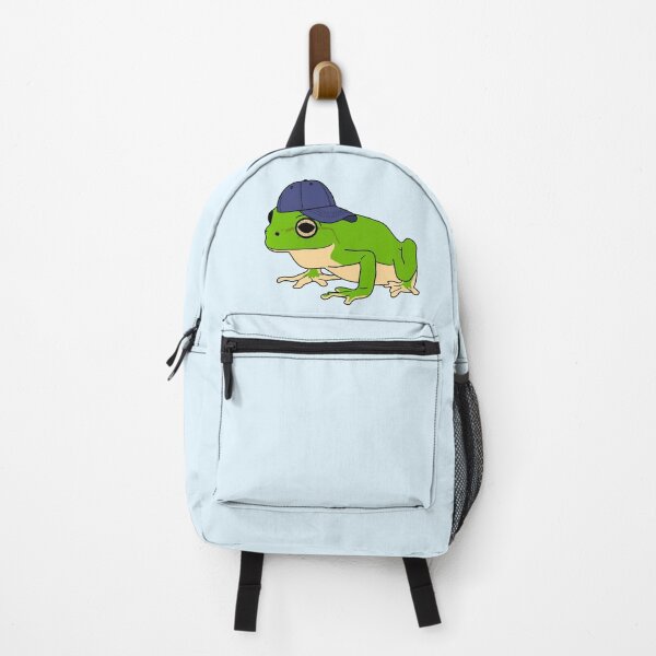 Item preview, Frog with Baseball Hat designed and sold by lojains.
