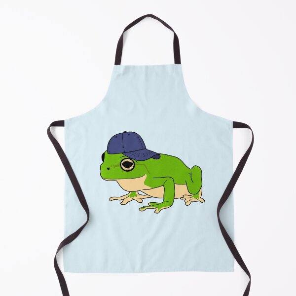 Item preview, Frog with Baseball Hat designed and sold by lojains.