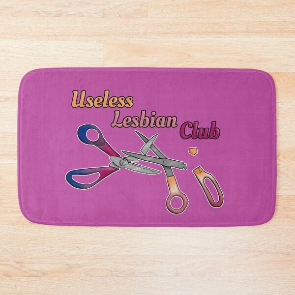 Item preview, Useless Lesbian Club designed and sold by Strange Familiar Art & Design.