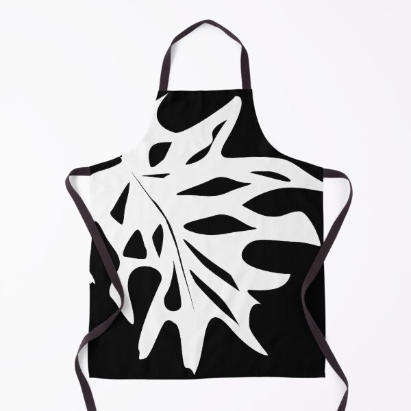 Item preview, A white sheet of monstera on black background . designed and sold by fuzzyfox.