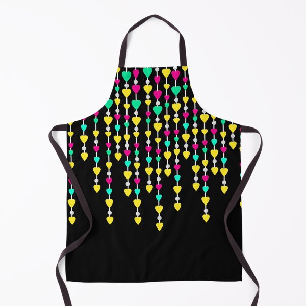 Item preview, Beads and hearts yellow , pink , green . designed and sold by fuzzyfox.