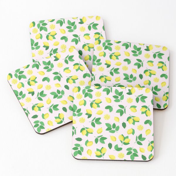 Item preview, Lemon Life Seamless Pattern designed and sold by NocturnalEngg.