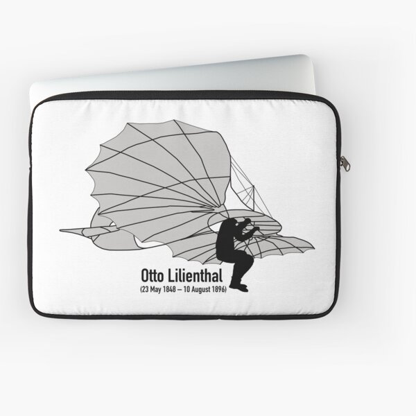 Otto Lilienthal - Glider King Segelflugzeugkönig Laptop Sleeve