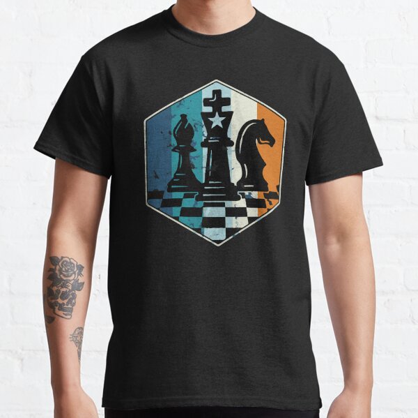 chess piece retro vintage Classic T-Shirt