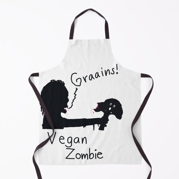 Item preview, Vegan Zombie eats Graaaains!!! designed and sold by redpenblackpen.