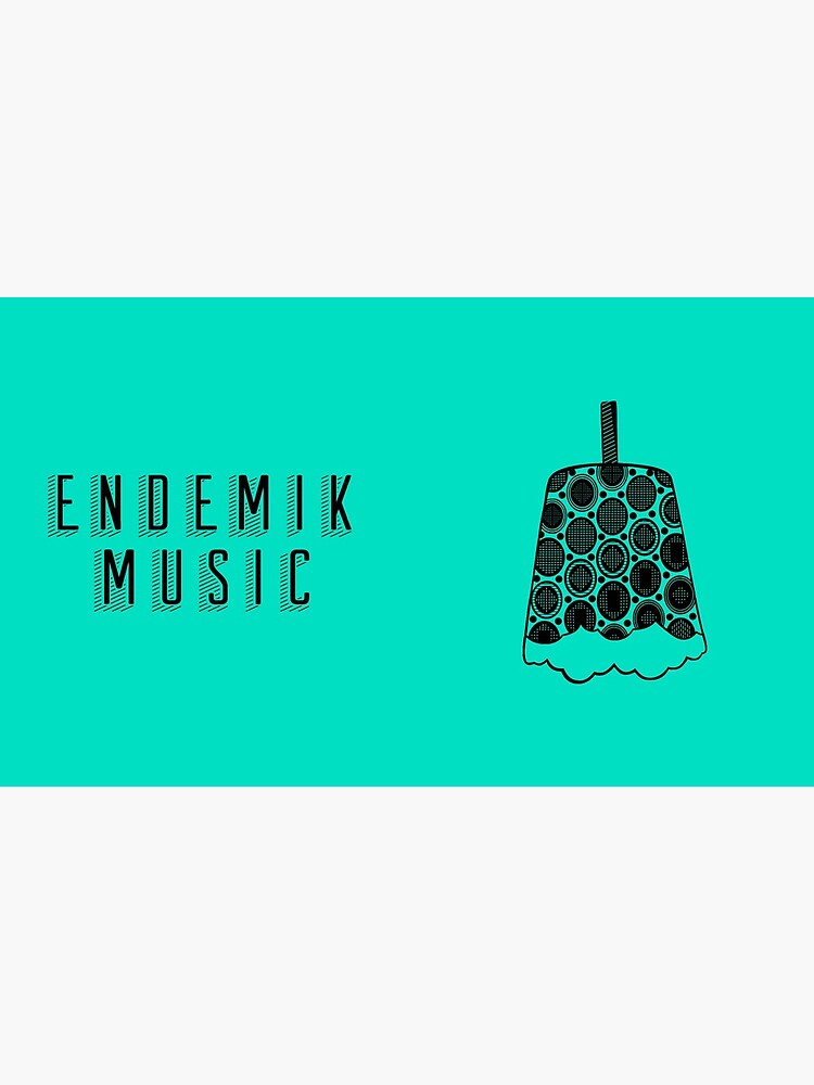 Endemik Music Logo - Black by EndShoppe