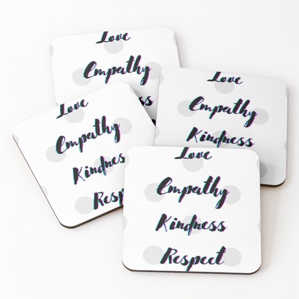 Item preview, Love empathy kindness respect designed and sold by 3LoveliesStore.
