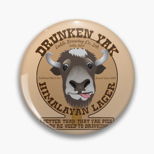 Artikelvorschau, Drunken Yak Himalayan Lager entworfen und verkauft von travelwitheric.