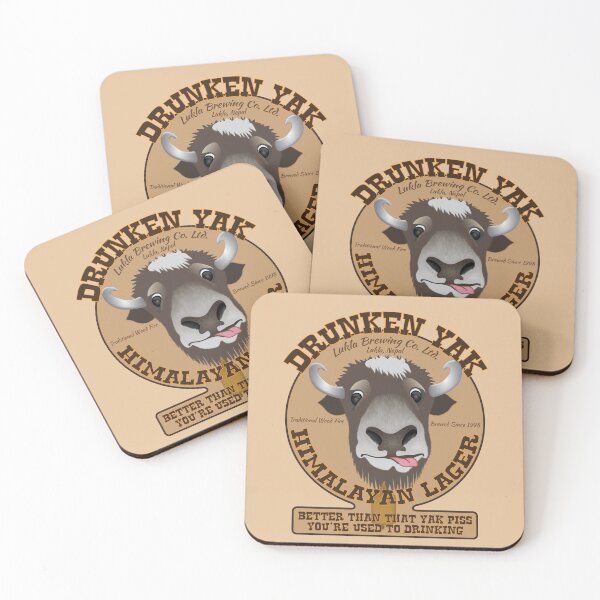 Item preview, Drunken Yak Himalayan Lager designed and sold by travelwitheric.